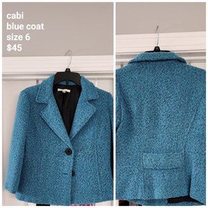 Turquoise cabi Peacoat